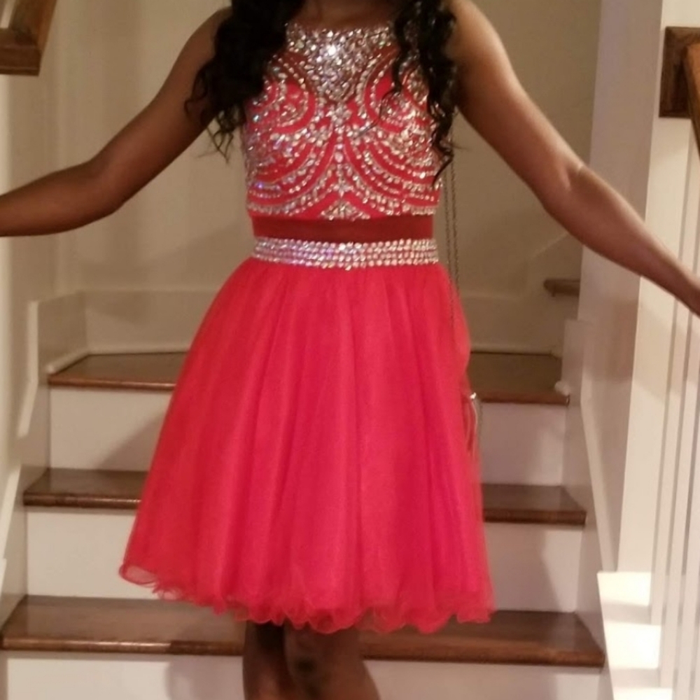 Red Bling Dress